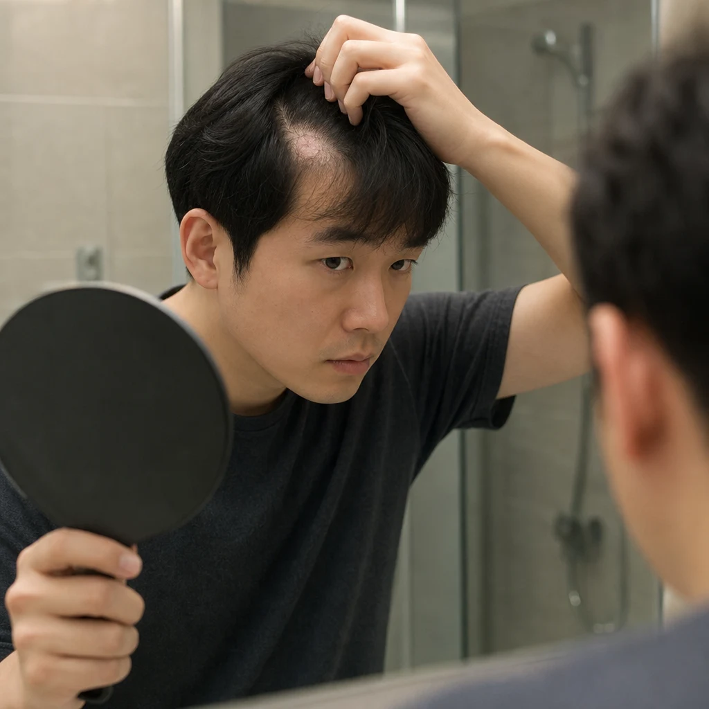 원형탈모 이미지 1