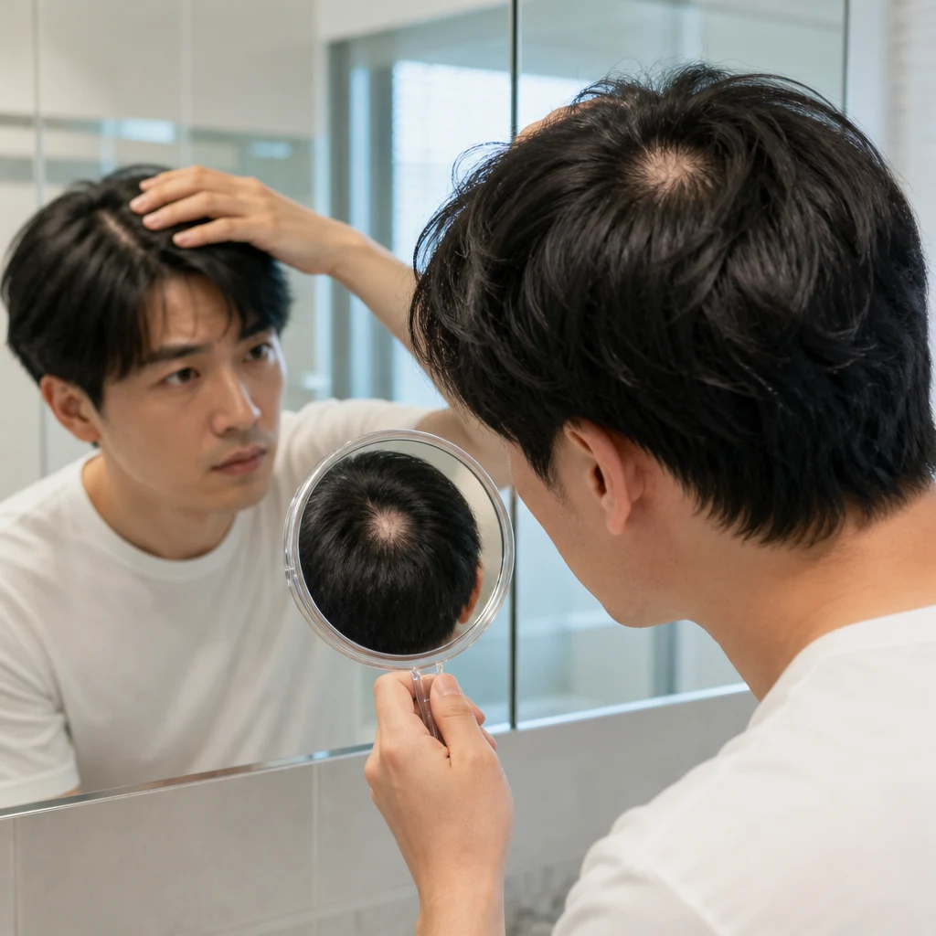 원형탈모 이미지 1